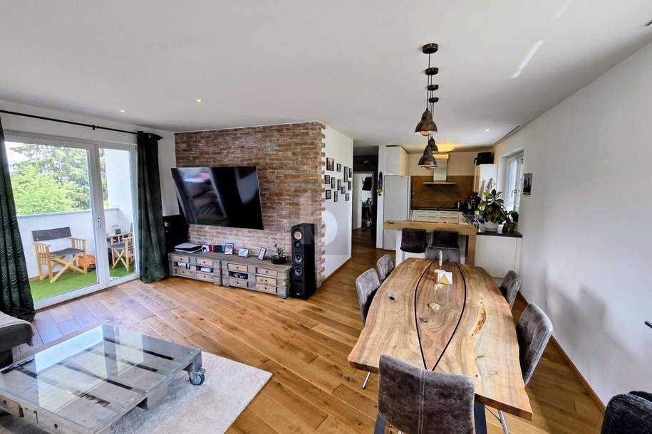WOHNEN WIE IM HAUS ? 3 ZIMMER MIT 141 M² EIGENGARTEN &amp; 2 CARPORTS, Wohnung-kauf, 349.000,€, 8054 Graz(Stadt)