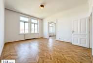 Lichtdurchflutet, renoviert und großzügig geschnitten - Elegante 4-Zimmer-Altbauwohnung mit Weitblick - in Top-Lage des 4. Bezirks beim Wiener Hauptbahnhof