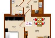 Neuwertig &amp; stilvoll: 2-Zimmer-Erstbezug mit 39,5 m²