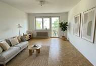 Idyllisches und ruhiges Wohnen nahe dem Wasserwald mit bester Infrastruktur! Großzügige 2-Zimmer-Wohnung mit schöner Aussicht dank Loggia!