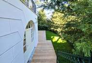 Hietzing Deluxe! Generalsanierte Luxuswohnung mit riesiger Privatgarage! Großer Garten + Riesige Terrassen + 4 Zimmer, 3 Bäder, 3 WCs und viel Raum! Premium Wohngefühl!