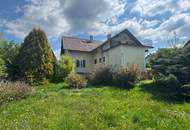 Einfamilienhaus mit viel Platz, sonnigem Garten, Terrasse und Nebengebäude!