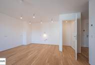 Wohnen im Bel Atrium: Zwei Zimmer Neubau Wohnung mit Balkon, inkl. Stellplatz und vielen Extras