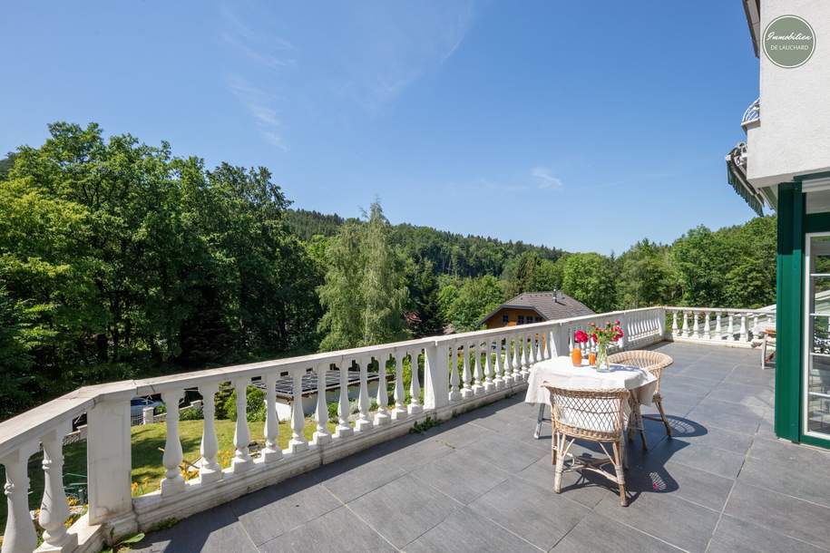 Wienerwald-Idylle für Anspruchsvolle: 6 Zimmer &amp; Wintergarten | Westterrasse, Erdwärme &amp; Doppelgarage, Haus-kauf, 997.000,€, 3021 Sankt Pölten(Land)