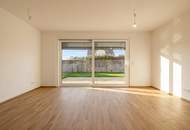 PROVISIONSFREI! Ideal geplante 2-Zimmer-Gartenwohnung | Abstellraum, Privatsphäre | Bezugsfertig