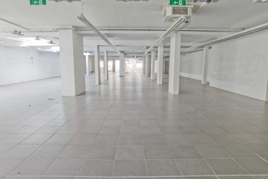 Barrierefreies Geschäftslokal || 970m² Nutzfläche davon 660m² reine Verkaufsfläche, Gewerbeobjekt-miete, 7.718,43,€, 1100 Wien 10., Favoriten