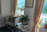 Elegante, neue 2 Zimmerwohnung mit grossartigem Balkon und Grünblick