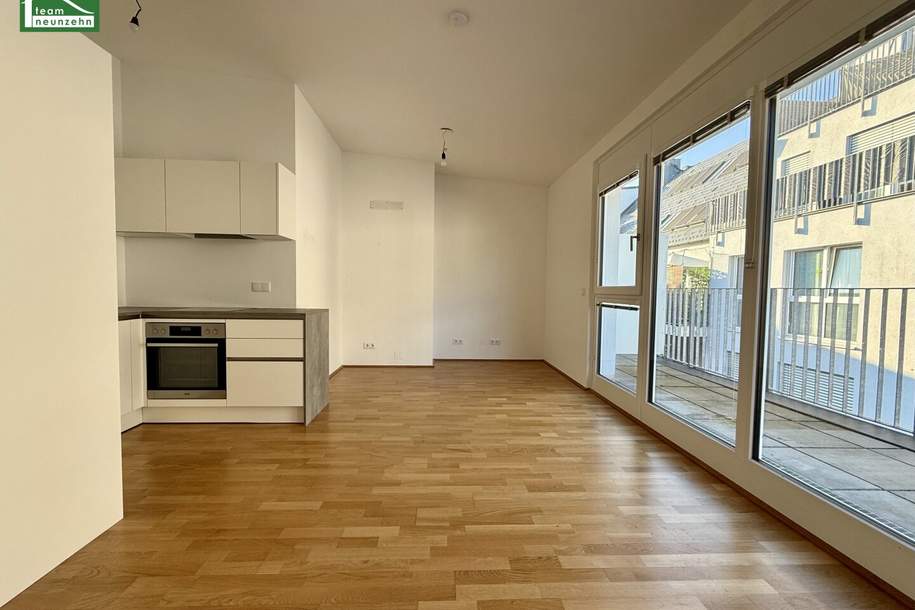 Charmante 2-Zimmer Dachgeschosswohnung inkl. Einbauküche und Terrasse!, Wohnung-miete, 949,99,€, 1210 Wien 21., Floridsdorf