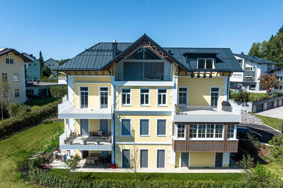 Jugendstilvilla | Exklusives 2- Zimmer-Apartment | Neubau im Zentrum von Mondsee, Wohnung-kauf, 625.000,€, 5310 Vöcklabruck