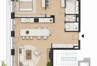 GROSSZÜGIGE 2-ZIMMER-DACHGESCHOSSWOHNUNG MIT PRIVATER DACHTERRASSE