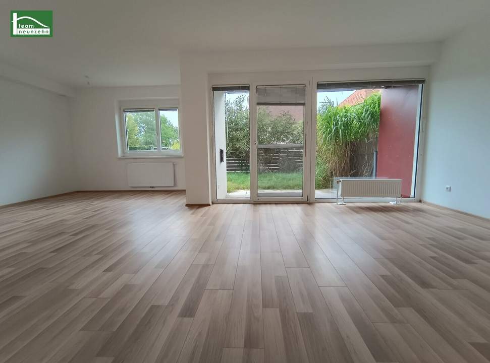 Geförderte 3-Zimmer-Wohnung mit Eigengarten in ruhiger Lage! Unbefristete. - WOHNTRAUM