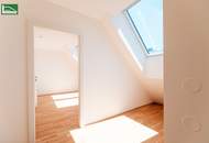 Moderne 2-Zimmer-DG-Wohnung mit Terrasse in 1220 Wien – Erstbezug auf Eigengrund. - WOHNTRAUM