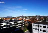 1-Zimmer Wohnung mit Balkon und Panoramablick in Liefering