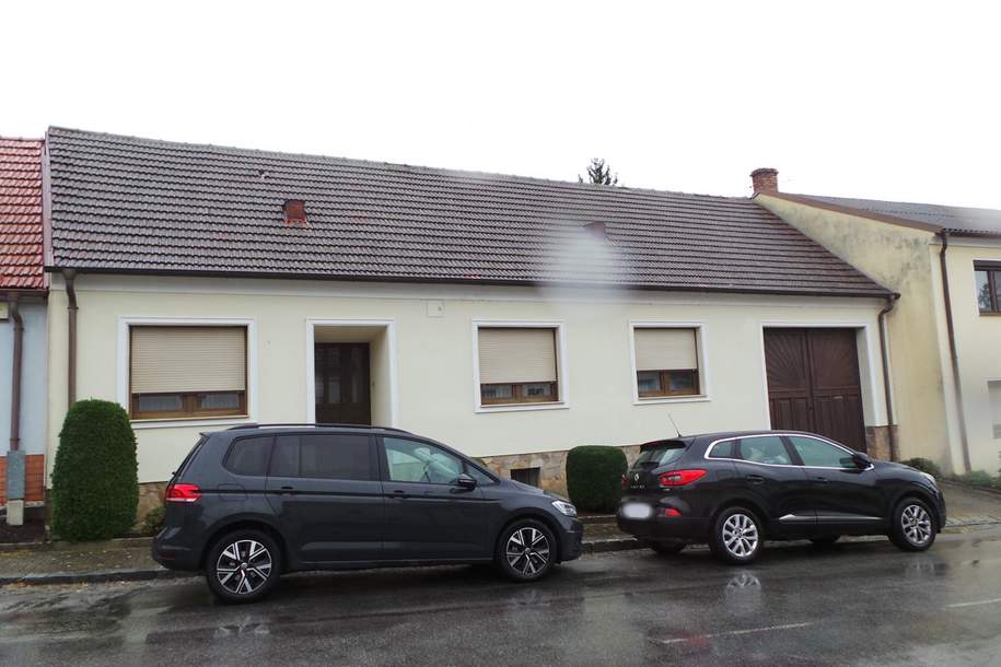 Charmantes Bauernhaus mit großem Stadel in Katzelsdorf – ländlich leben, stadtnah genießen!, Haus-kauf, 198.000,€, 2275 Mistelbach