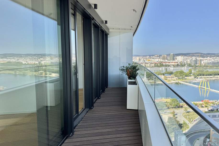 NEW! Höchste Wohnkultur - 2 Zimmer Highlight in DANUBEFLATS inkl. Wellness, Gym and Pool, Wohnung-kauf, 595.000,€, 1220 Wien 22., Donaustadt