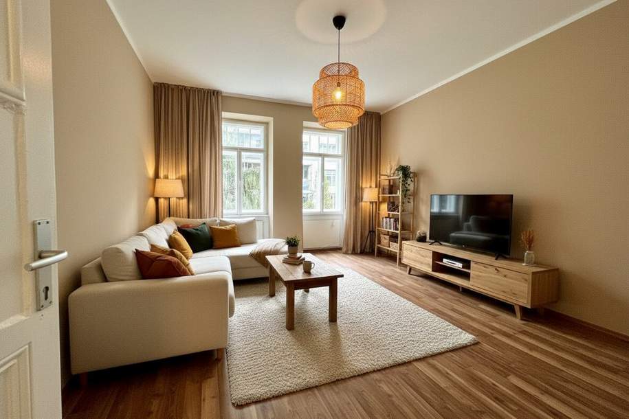 Cityapartment nahe U3 Schlachthausgasse - Charmanter Altbau in Ruhelage, Wohnung-kauf, 264.000,€, 1030 Wien 3., Landstraße