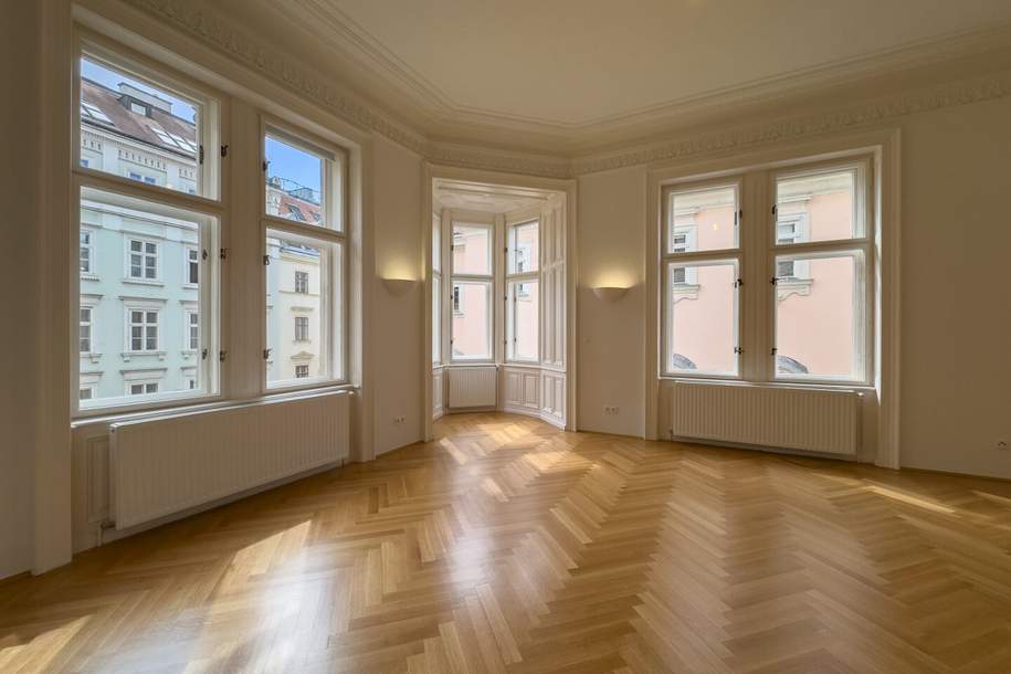 Repräsentative Bürofläche in bester Lage – Stil trifft Funktionalität, Gewerbeobjekt-miete, 6.630,86,€, 1010 Wien 1., Innere Stadt