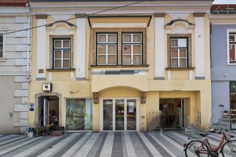 ZENTRUM Wr. Neustadt ++ Geschäftslokal &amp; Wohnungen als INVESTMENT, Gewerbeobjekt-kauf, 499.000,€, 2700 Wiener Neustadt(Stadt)