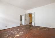 STILALTBAU mit Potenzial inkl. LOGGIA in Bestlage unweit des 1. Bezirks | Ideal auch zur WG-Nutzung | 3. Stock | Westausrichtung | Repräsentatives Jahrhundertwendehaus