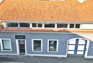 Großzügiges Geschäftslokal über 2 Ebenen mit Potenzial inkl. renovierungsbedürftiger Wohnung - Ideal auch als Eventlocation!