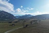 "Logenplatz in den Alpen" - Baugrundstück