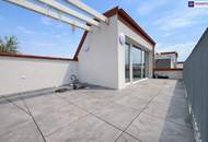 OPEN HOUSE 27.2.! Wohnen über den Dächern: Exklusive 3-Zimmer-Dachgeschosswohnung mit großer Dachterrasse im Erstbezug!