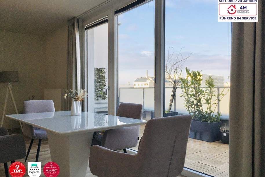 Moderne und komplett barrierefreie 2-Zimmer-Neubau-Terrassenwohnung mit Fernwärme und perfekter Infrastruktur, Wohnung-kauf, 499.999,€, 1100 Wien 10., Favoriten