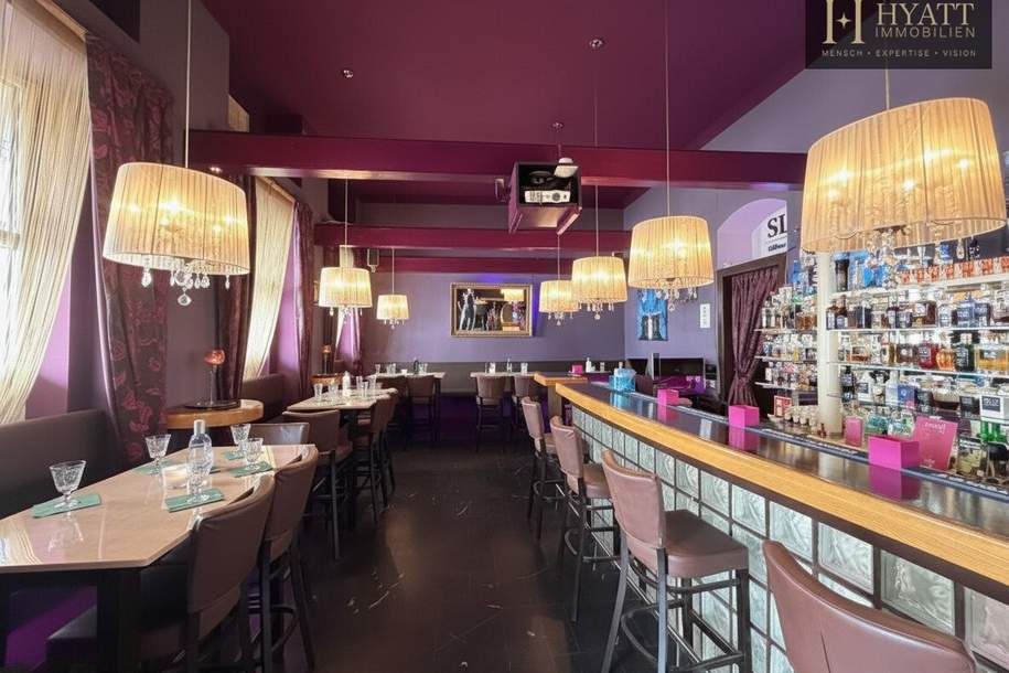Stadtbekannte Gin Bar mehrfach vom Falstaff ausgezeichnet, Gewerbeobjekt-legalform.mietkauf, 90.000,€, 1190 Wien 19., Döbling