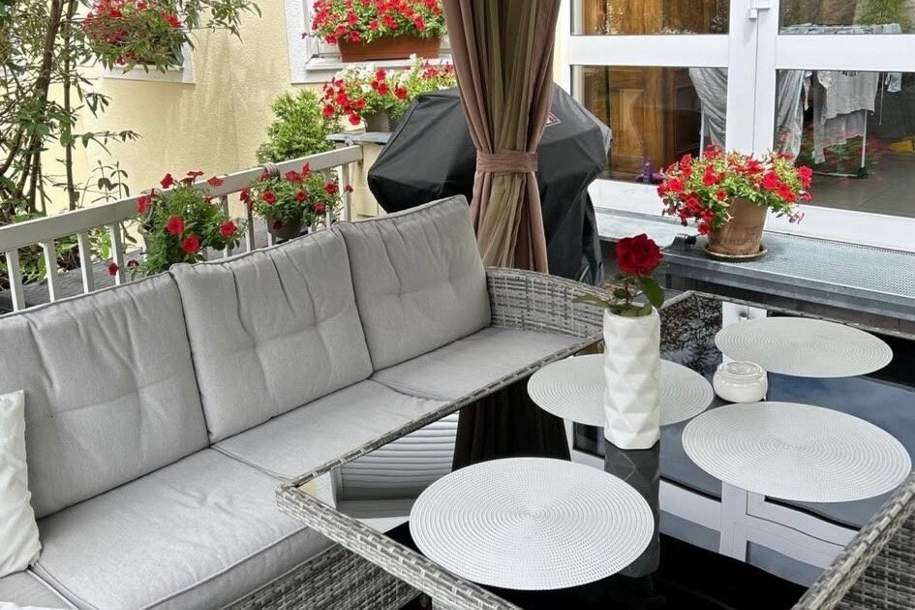 Moderne, sehr ruhige 2-Zi.-Wohnung mit ca. 16 m² Terrasse – saniert & 2 Stellplätze, Wohnung-kauf, 315.000,€, 2391 Mödling