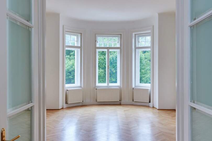 Wohnen am Belvedere – Exklusiver 4-Zimmer Altbautraum in 1040 Wien, Wohnung-miete, 7.499,00,€, 1040 Wien 4., Wieden