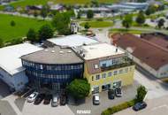 Modernes Büro mit großzügiger Terrasse im Gewerbegebiet Obertrum