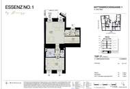 ESSENZ NO. 1 - Die neue Avantgarde des Wohnens - Exklusive 2-Zimmer-Wohnung mit Balkon