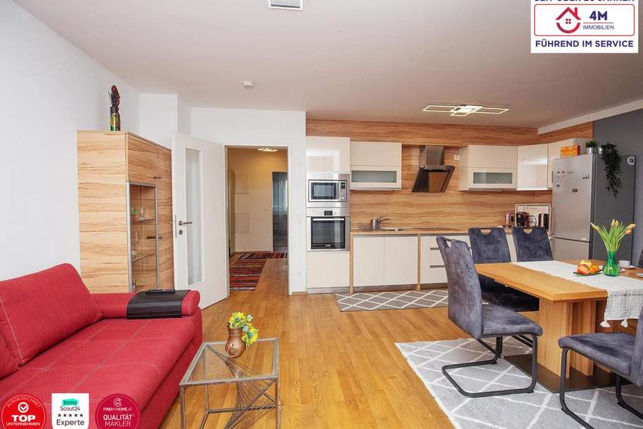 🔥 Jetzt günstiger: Stilvolle Topwohnung mit Balkon und Garage, Wohnung-kauf, 450.000,€, 1210 Wien 21., Floridsdorf