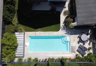 Zwei Wohnungen aber ein Haus + Pool