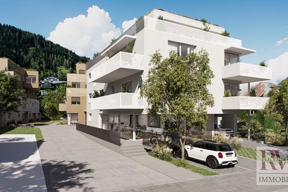 Exklusives Bauvorhaben im Herzen von Zell am See- Stadthausfeeling auf zwei Ebenen-Top B-01, Wohnung-kauf, 898.000,€, 5700 Zell am See