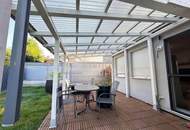 Einfamilienhaus Hohenems, Nahe Zentrum, großzügige Terrassenfläche mit Gartenanlage, neuer Zaun mit Sichtschutz, mehrere Außenstellplätze auf privatem Grundstück.