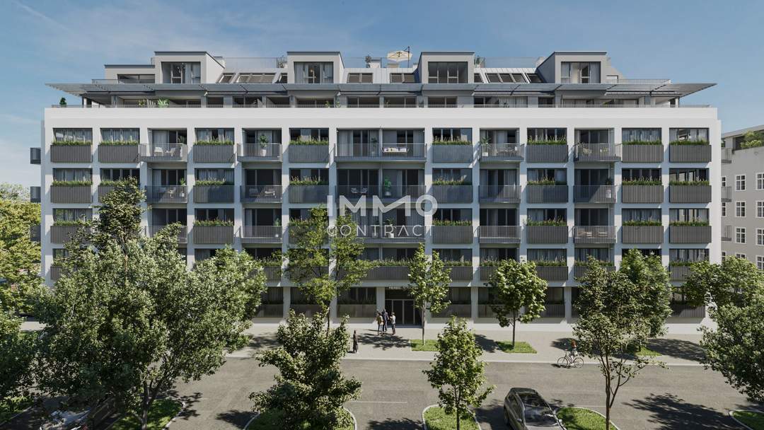 Schnäppchen Hit neben der U6 Burggasse: WOHNEN AM PARK - Urban &amp; Grün