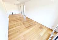 Zwischen Großstadt und Grashalm. Riesenbalkon / Riesenfreude! TOP Neubauwohnung mit viel Freiraum! Traumhafte Rundum-Terrasse + Ideale Raumaufteilung + Grün wohin das Auge reicht + Luftwärmepumpe!