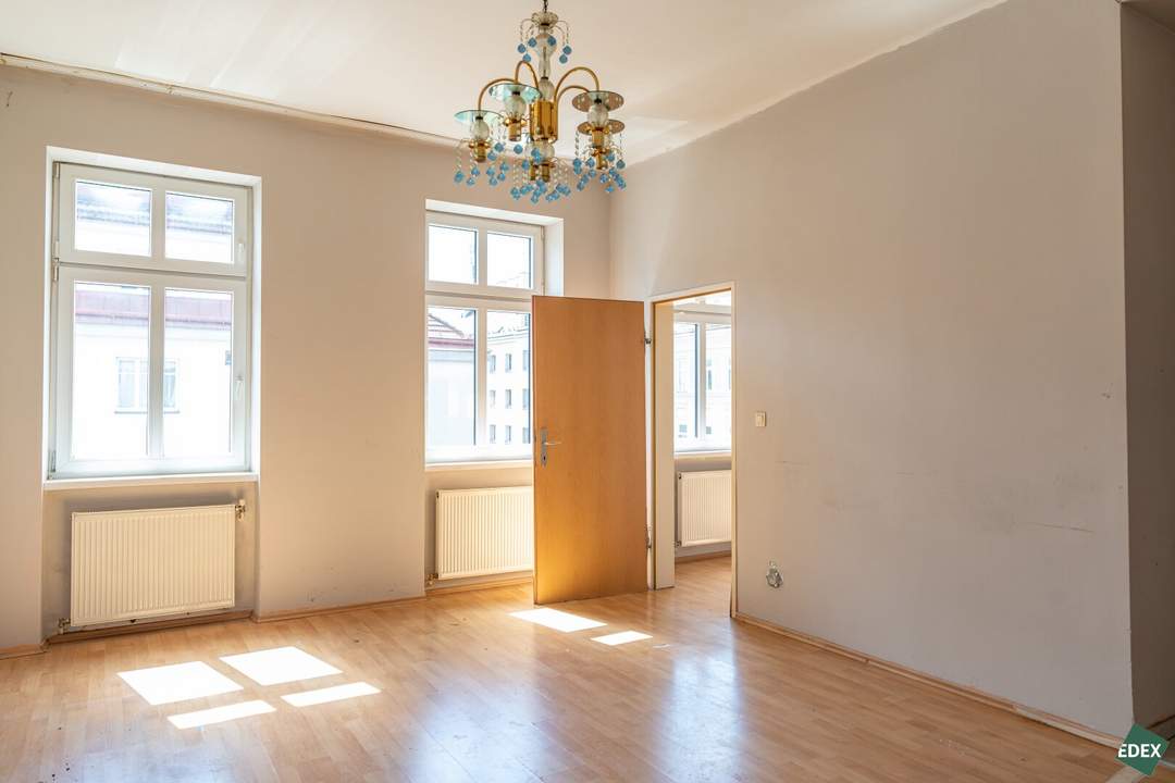 Schöne 2-Zimmer Wohnung zum Renovieren