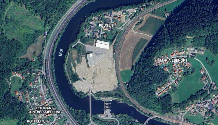 Gewerbe &amp; Industrieflächen voll aufgeschlossen direkt neben der A9 in Frohnleiten - 10.000 m²