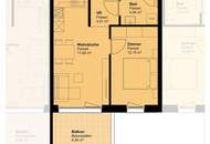 Moderne 2-Zimmer-Wohnung in Gerasdorf – Erstbezug mit Balkon und Garagenplatz