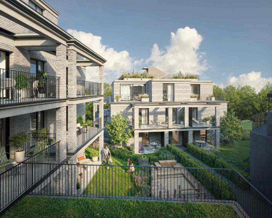 "WOLKE sieben" – Erstbezug mit Terrassen I Eigengarten I Garage I Fitness