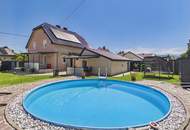 EINZIEHEN UND WOHLFÜHLEN – kernsaniertes Einfamilienhaus mit Poolanlage, Wärmepumpe + Photovoltaik
