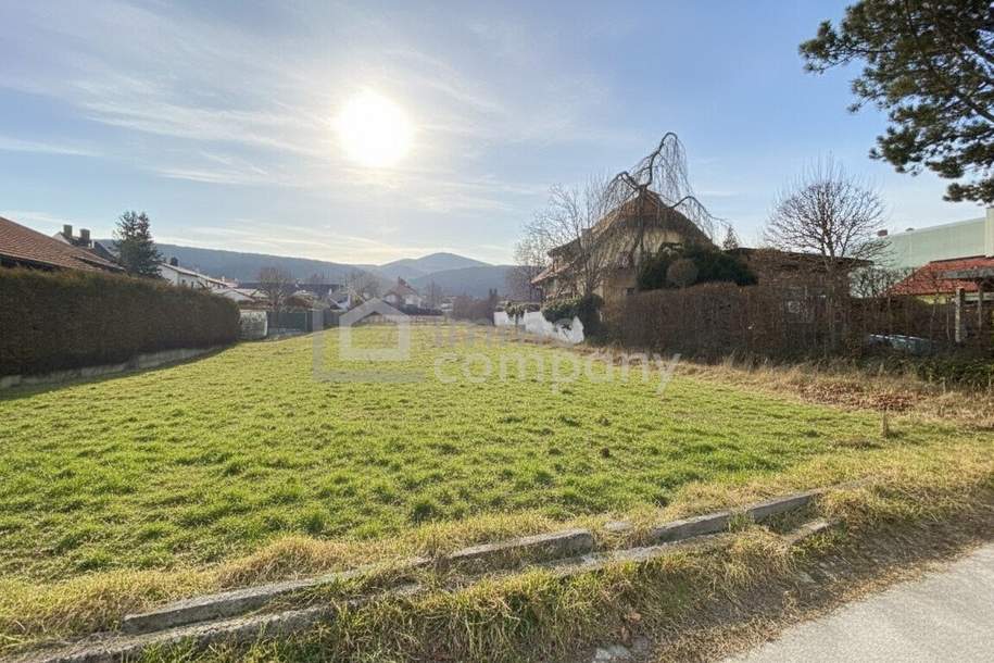 Exklusives Baugrundstück in Toplage – Weinberge & Waldidylle südlich von Wien, Grund und Boden-kauf, 697.000,€, 2504 Baden