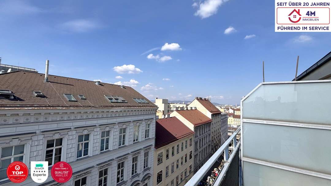 Top Lage, Traumterrasse & Blick auf Wien – Dachgeschosswohnung, die begeistert