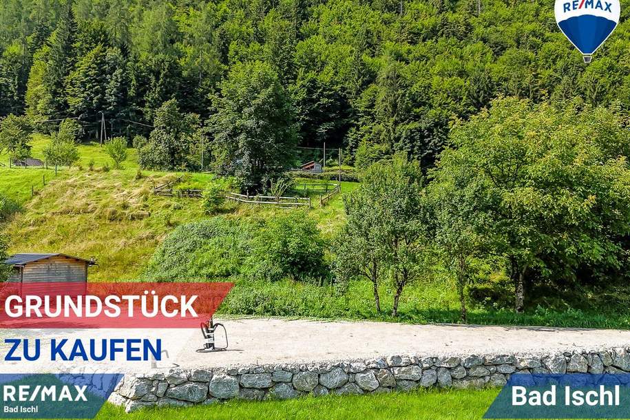 Baugrundstück in schöner, ruhiger Lage von Bad Ischl, Grund und Boden-kauf, 195.000,€, 4820 Gmunden