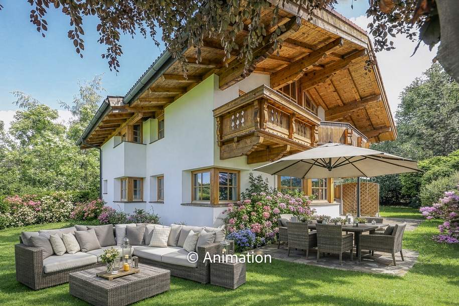 Großzügiges Landhaus mit Horn- und Kaiserblick, Haus-kauf, 1.975.000,€, 6370 Kitzbühel