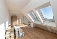 Sommeraktion bis 31.8.: DACHERSTBEZUG: stilvolle Maisonette mit großer Sonnenterrasse