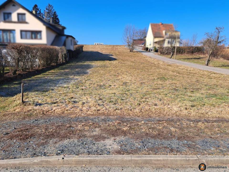 Oberschützen: Baugrundstück in schöner Aussichtslage