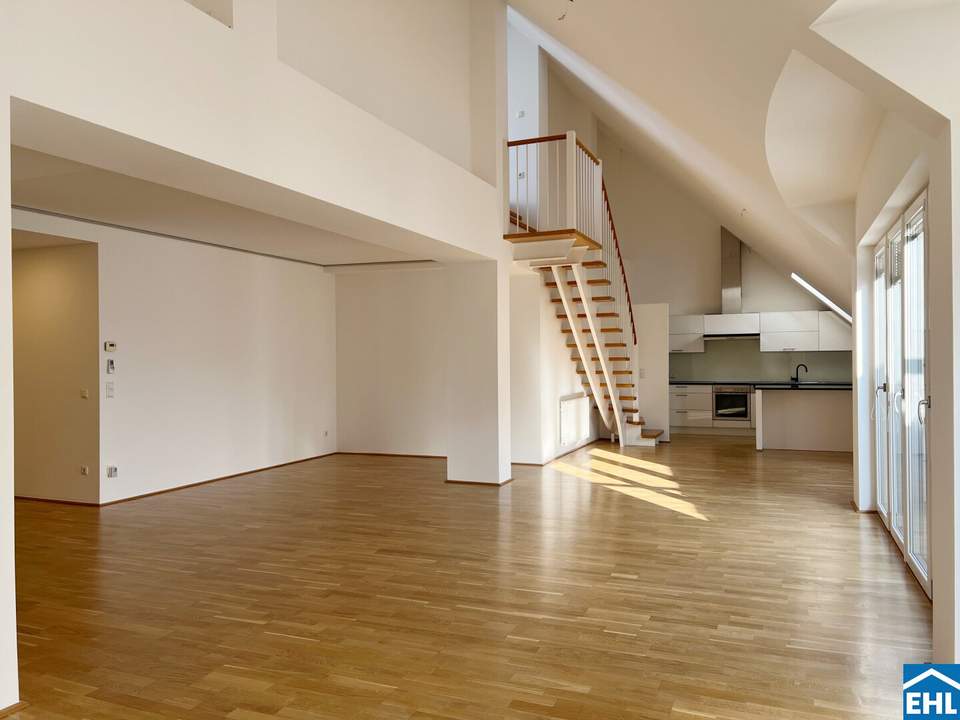 WOHNEN MIT AUSSICHT! Exklusive Dachgeschosswohnung –  Ihr neues Zuhause in im Zentrum von Linz